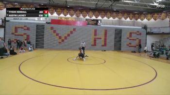 132 lbs Champ. Round 1 - Austin Lackey, Kelly Walsh vs Tyson Kendall, Jackson Hole
