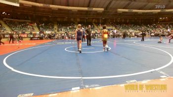 90 lbs Consi Of 4 - Akeeah Mitchell, NM Gold vs Harper Welch, Ubasa