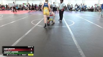 110 lbs Round 4 (10 Team) - Jude Benson, Jacket WC vs Murphy Lengkee, Ohio Gold 24K