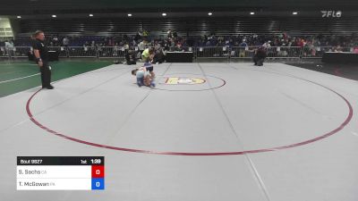 132 lbs Consi Of 4 - Samantha Sachs, CA vs Taina McGowan, PA