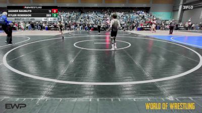 77 lbs Quarterfinal - Jagger Baublits, Team Aggression vs Kyler Robinson, Shootbox