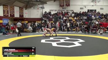 120 lbs Cons. Round 1 - Jack Parker, St Christopher`s School vs Kam Luif, Montini Catholic