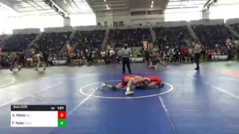 120 lbs Round Of 64 - Adrian Meza, Valiant vs Finaldi Nate, Team So Cal