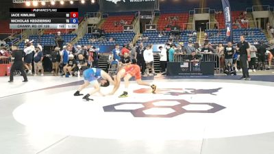 126 lbs Champ. Rd Of 128 - Jace Kimling, Michigan vs Nicholas Kedzierski, Virginia