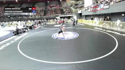 65 kg Champ. Round 1 - Sarkis Avetisyan, El Camino Real Charter High School Wrestling vs Brayden Schumann