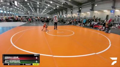 46 lbs Cons. Round 1 - Joshua Loehr, Wesley Club Wrestling vs Jett Rodriguez, Borger Youth Wrestling