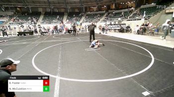 52 lbs Final - Bryton Foster, Cushing vs Nash McCuistion, Pryor Tigers