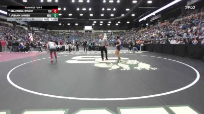 130 lbs Quarterfinal - Jaeann James, Newton Hs vs Makenna Stuke, Topeka-Seaman Hs