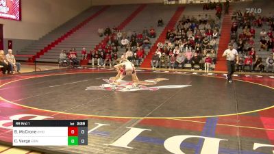 125 lbs Rr Rnd 1 - Brendan McCrone, Ohio State vs Chris Vargo, Edinboro