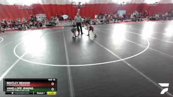 78-85 lbs Round 1 - Vanellope Jenkins, Harvard Wrestling Club vs Bentley Benson, X-Factor Elite Wrestling