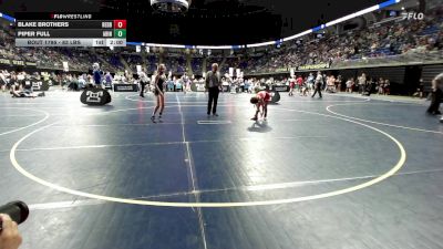 83 lbs Quarterfinal - Blake Brothers, Redbank Valley vs Piper Full, Abington Heights