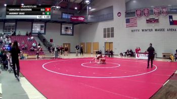 138 lbs Quarterfinal - Audrey Diaz, Pacific University vs Ashlynn Goodwin, Fort Hays State