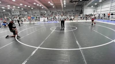 90 lbs Rr Rnd 1 - Dylan Daugherty, Cali Red vs Jayden Prosseda, Ride Out Wrestling Club Blue