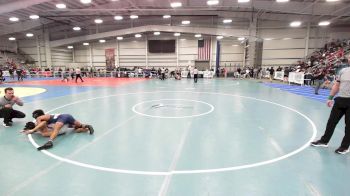 6 - 106 lbs Cons. Round 2 - Maximo Salvanera, Mountain View vs Gabriel Barnett, West Springfield