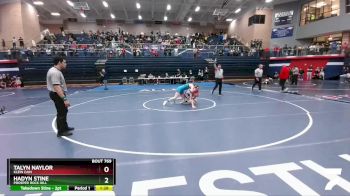 145 lbs Semifinal - Hadyn Stine, Prosper Rock Hill vs Talyn Naylor, Klein Cain