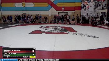 175 lbs Champ. Round 1 - Jay Aplanalp, Chatfield vs Michael Rodriguez, Central