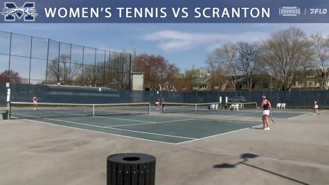 Replay: Women's Courts - 2024 Scranton vs Moravian - Tennis | Apr 14 @ 12 PM