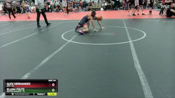 88 lbs Round 4 (10 Team) - Alex Hernandez, GPS vs Elijah Foltz, Dayton Bandits