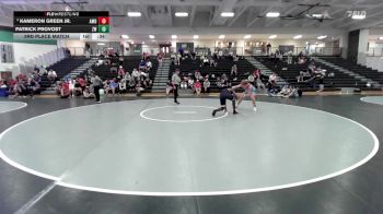 144 lbs 3rd Place Match - Patrick Provost, Zumwalt Wrestling vs Kameron Green Jr., AMDG