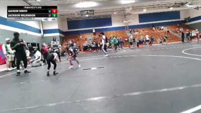 50 lbs Cons. Round 5 - Jaxson Smith, Cobra Wrestling Club vs Jackson Wilkinson, Beaufort Bull Sharks WC