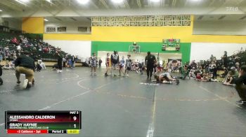 70 lbs Round 5 - Lyndon Singletary, Swainsboro Tigers vs Jaxson Ray, Fort Stewart Wrestling