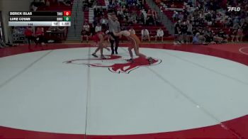 144 lbs Round 1 (4 Team) - Derick Islas, Thompson HS vs Luke Covan, Grissom Hs