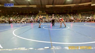 96 lbs Consi Of 16 #2 - Teller Stevenson, Fergus Wrestling Club vs Ethan VanDyke, Michigan Premier Wrestling Club