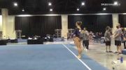 Carlee Gerke - Floor, Triad Gym #346 - 2021 USA Gymnastics Development Program National Championships