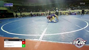 126 lbs Consi Of 8 #1 - Jack Adams, D3 Wrestling Cluib vs Braylon Freeman, Bristow Youth Wrestling