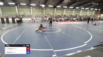 106 kg Quarterfinal - Chase Jimenez, Grant County Elite vs Cole Ballard, Colorado Outlaws