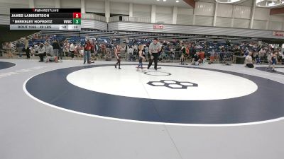 49 lbs Quarters - James Lambertson vs Berkeley Hofeditz, Walla Walla Wrestling Club