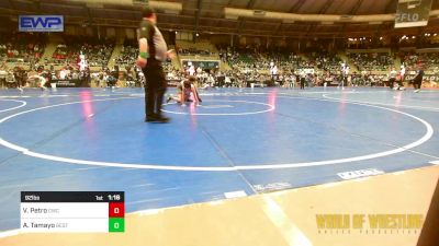 92 lbs Round Of 32 - Vincent Petro, Cowboy Wrestling Club vs Amir Tamayo, Best Trained Wrestling