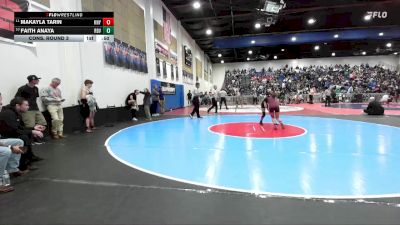 115 Girls Cons. Round 3 - Makayla Tarin, Kearny vs Faith Anaya, Rancho Buena Vista