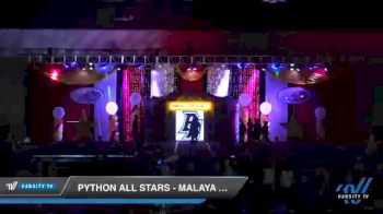 Python All Stars - Malaya Pythons [2020 L2 Junior - Small Day 2] 2020 All Star Challenge: Battle Under The Big Top