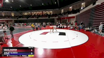 125 lbs Cons. Semi - Grace Madison, Tuttle Wrestling Club vs Shelby Glassco, Oklahoma
