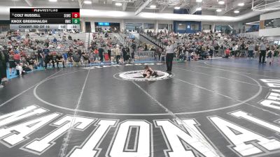 45 lbs Champ. Rd Of 16 - Colt Russell, Sandpoint Legacy Wrestling Club vs Knox Greenhalgh, Ravage Wrestling Club