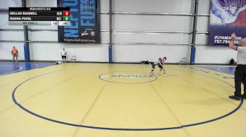 52 lbs Rr Rnd 2 - Kellan Bagnell, Keystone Krush vs Rudra Patel, Mat Warriors Red