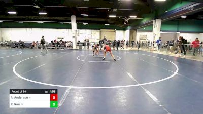 120 lbs Round Of 64 - Archer Anderson, MI vs Rocco Ruiz, FL