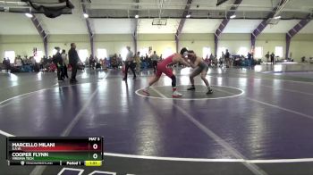 125 lbs Quarterfinal - Marcello Milani, S.A.W. vs Cooper Flynn, Virginia Tech