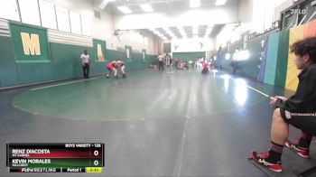 126 lbs Cons. Round 2 - Kevin Morales, Hillcrest vs Renz Diacosta, Mt Carmel