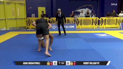 Robbey William Pye vs Adam Jordan Powell 2025 Pan IBJJF Jiu-Jitsu No-Gi Championship