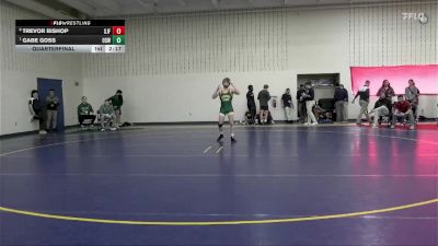 141 lbs Quarterfinal - Gabe Goss, Oswego State vs Trevor Bishop, St. John Fisher