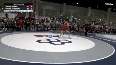 97 lbs Cons. Semis - Austin Harris, Club Lucha vs Nicholas Boykin, Ohio