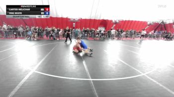 157 lbs Quarterfinal - Carter Melichar, Askren Wrestling Academy vs Trig White, Wisconsin