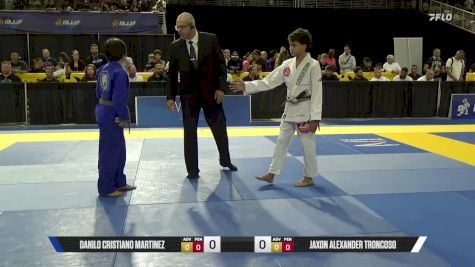 Jaxon Alexander Troncoso vs Danilo Cristiano Martinez 2026 Pan Kids Jiu-Jitsu IBJJF Championship