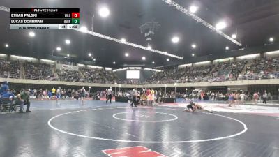 136 lbs Quarterfinal - Ethan Palski, Williamsport vs Lucas Dorrman, Bernards