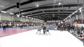 58 lbs Final - Gabbriana Delegarito, Stout Wr Acd vs Annalise Patterson, Duran Elite