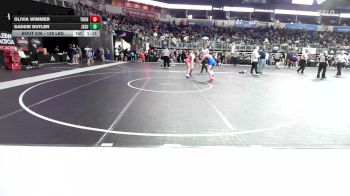 138 lbs Round Of 16 - Olivia Wimmer, Thunderbird WC vs Saddie Dutler, Jesup Mat Club