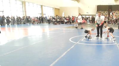 52-B lbs Consi Of 8 #2 - Arturo DelVecchio, Cordoba Trained vs Zachary Mercoun, The Outsiders Wrestling Club