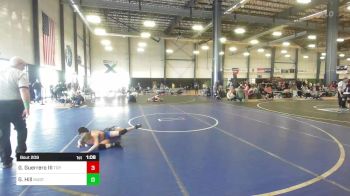 73 lbs Round Of 16 - Gerardo Guerrero III, Top Fuelers WC vs Gage Hill, Mustangs WC